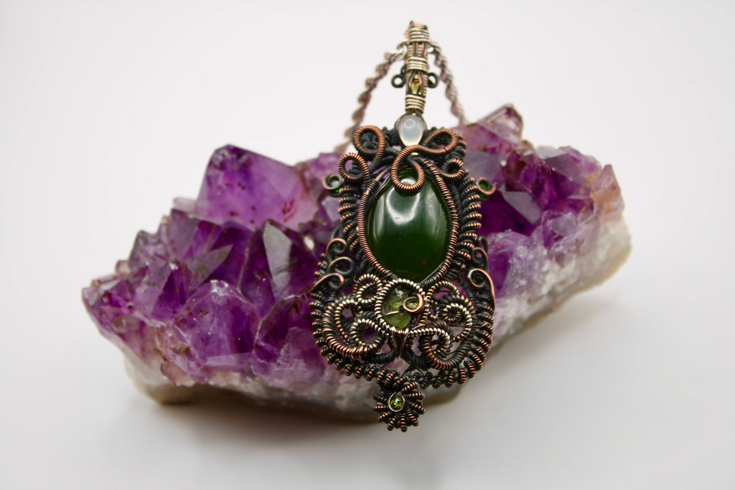 Moldavite x Agate