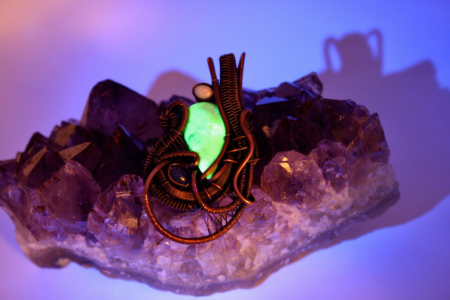 Gaspeite x Opal